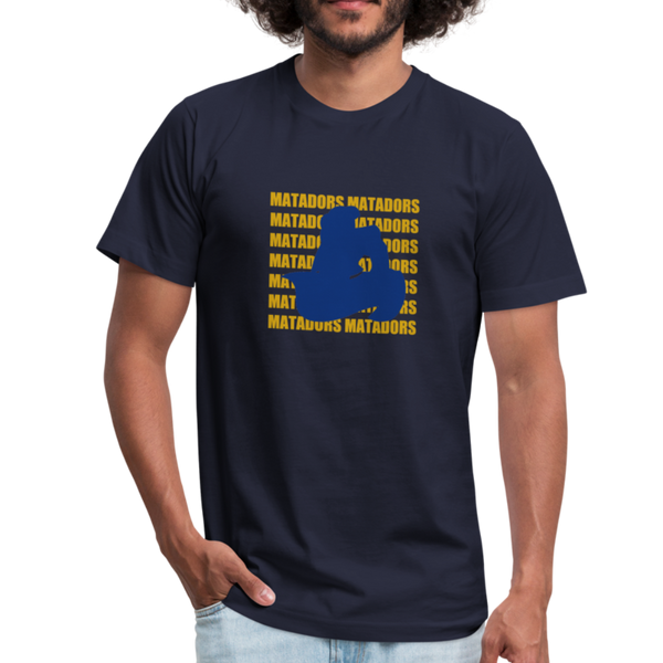 SMHS *NEW* Unisex "Matador Block" T-shirt - navy