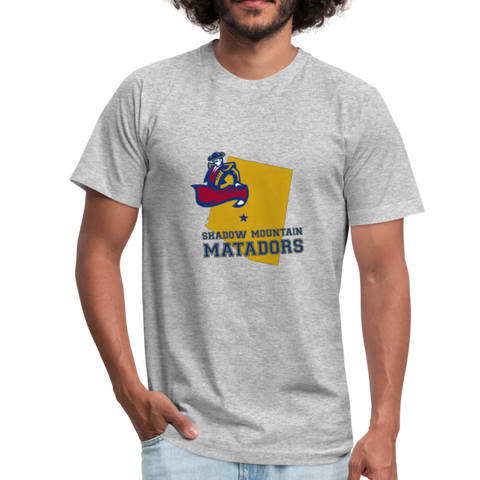 SMHS Unisex "AZ State" T-shirt - heather gray