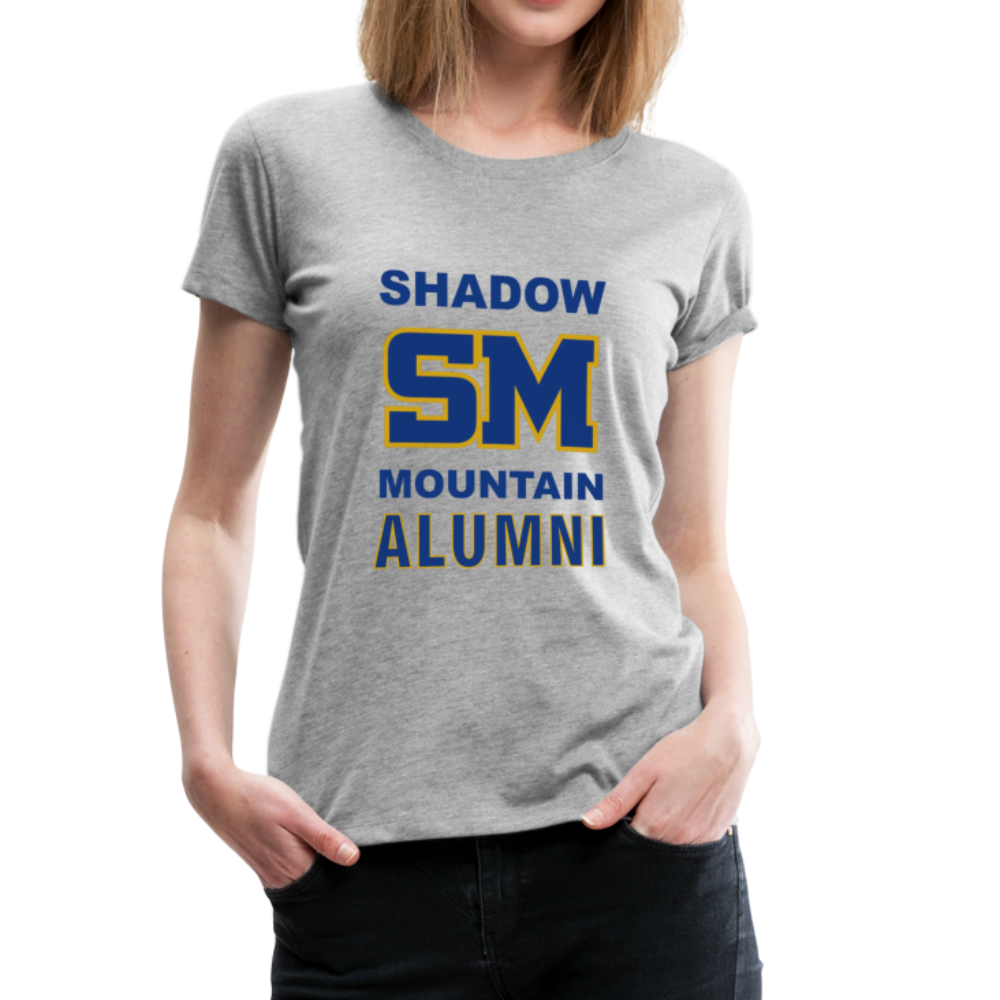 SMHS Alumni Women's "Logo" T-shirt - heather gray