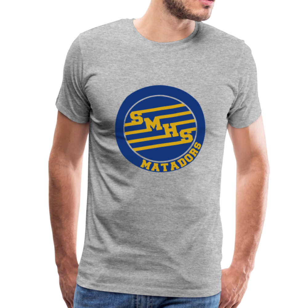 SMHS *NEW* Unisex "Initials" T-shirt - heather gray
