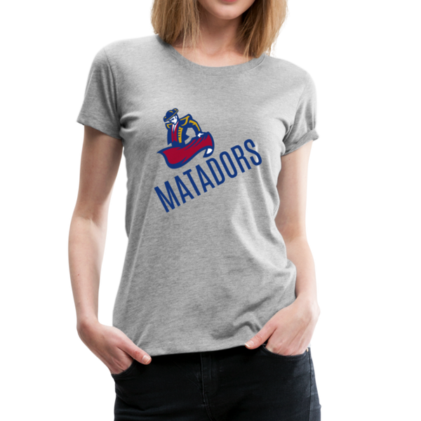 SMHS Women's "Matadors" T-shirt - heather gray