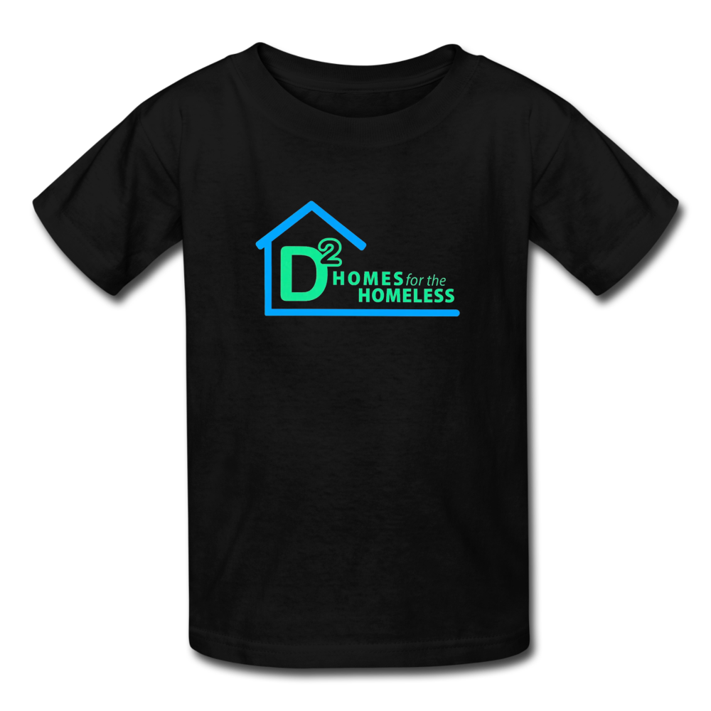D-Squared "Logo" Kids' T-Shirt - black