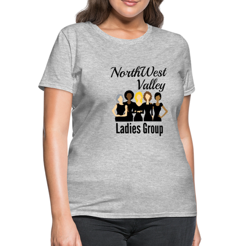 NWV Ladies Group "Diverse Women" Women's T-Shirt - heather gray
