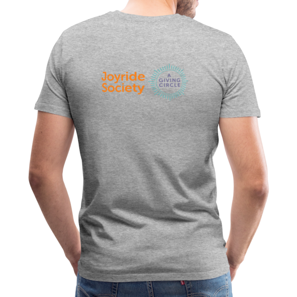 Joyride Society "Logo" Unisex Premium T-Shirt - heather gray