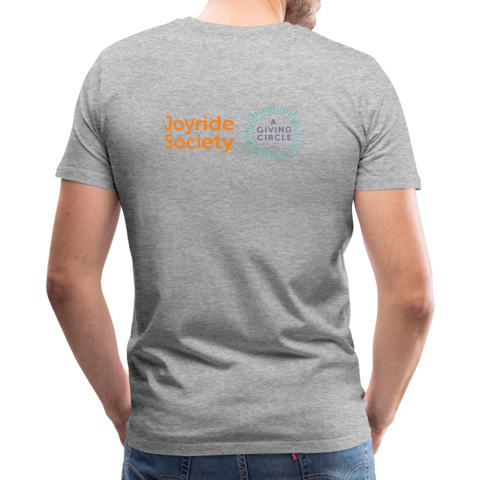 Joyride Society "Logo" Unisex Premium T-Shirt - heather gray