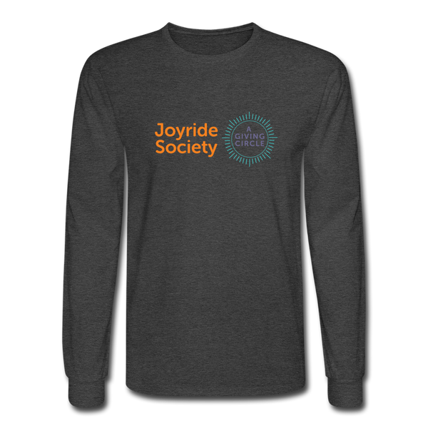 Joyride Society "Logo" Unisex Long Sleeve T-Shirt - heather black