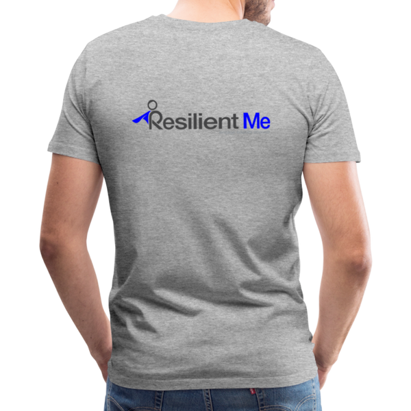 Resilient Me "Super R" Unisex Premium T-Shirt - heather gray