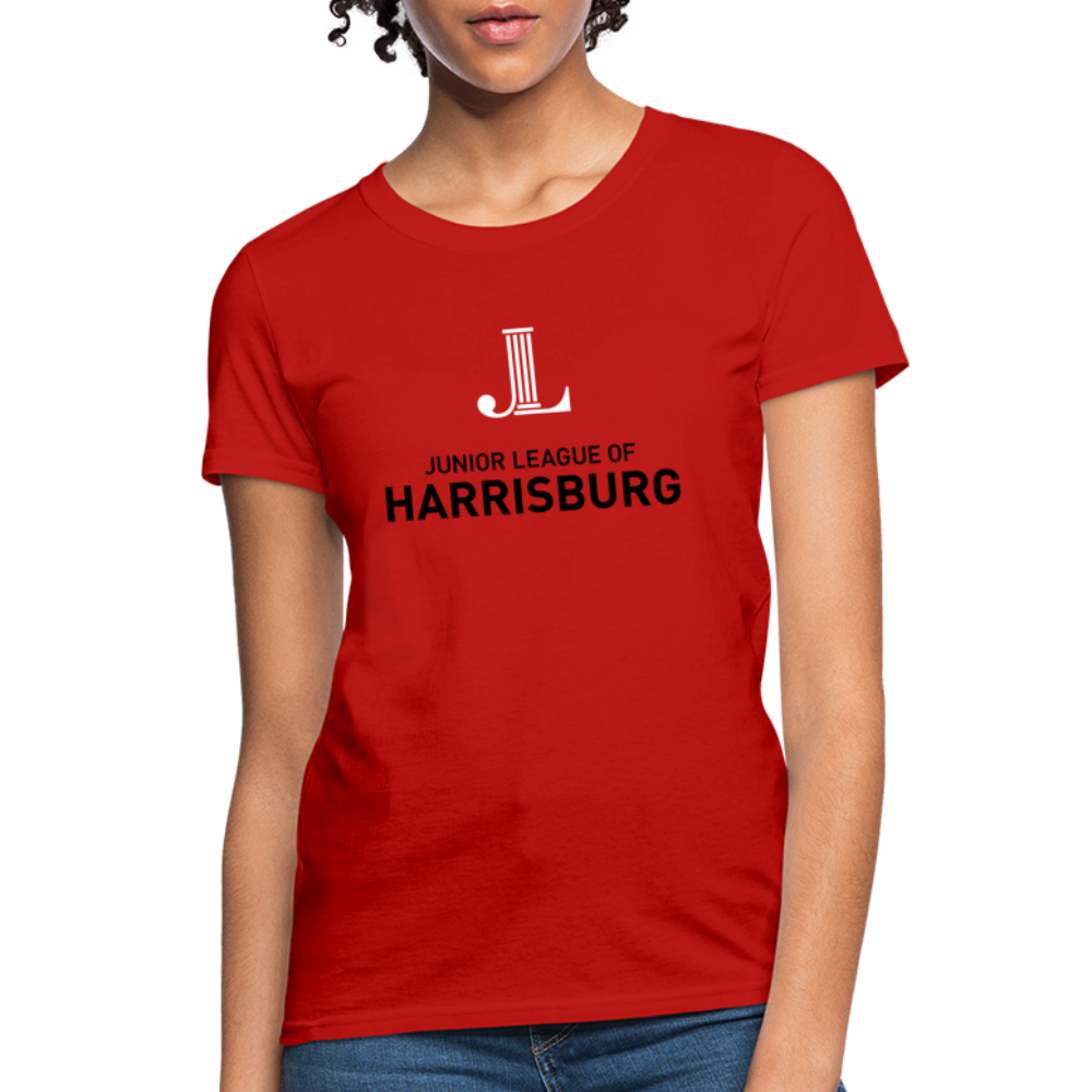JL Harrisburg "Logo" Women's T-Shirt - red