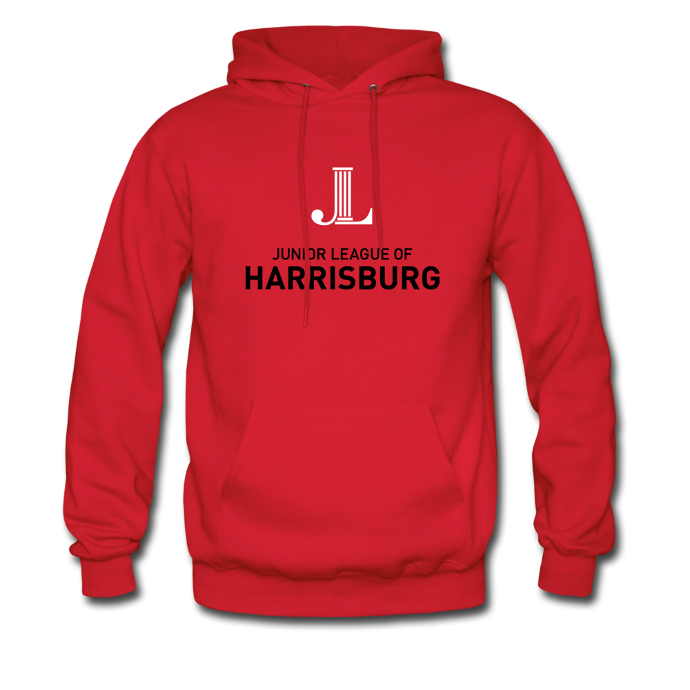 JL Harrisburg "Logo" Unisex Hoodie - red