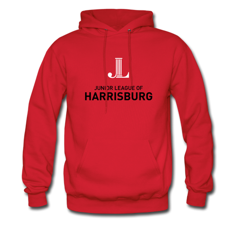 JL Harrisburg "Logo" Unisex Hoodie - red