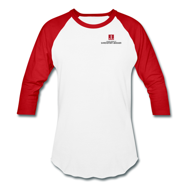 JL Shreveport-Bossier "Volunteer State" Baseball T-Shirt - white/red