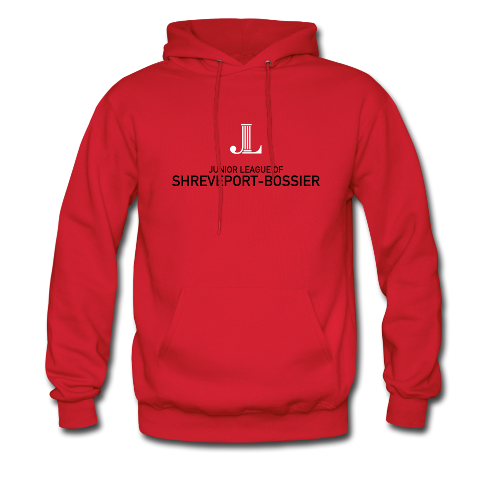 JL Shreveport-Bossier "Logo" Unisex Hoodie - red