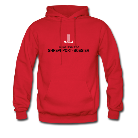 JL Shreveport-Bossier "Logo" Unisex Hoodie - red
