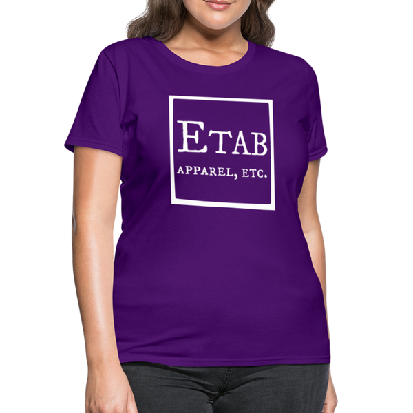 "Etab Logo" Women's T-Shirt - purple