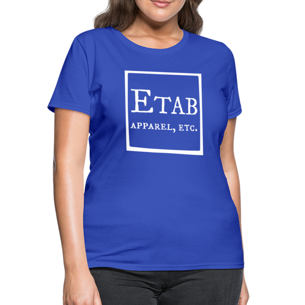 "Etab Logo" Women's T-Shirt - royal blue