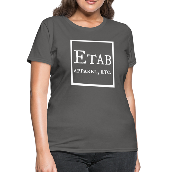 "Etab Logo" Women's T-Shirt - charcoal