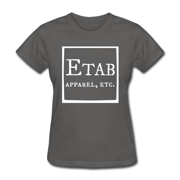 "Etab Logo" Women's T-Shirt - charcoal