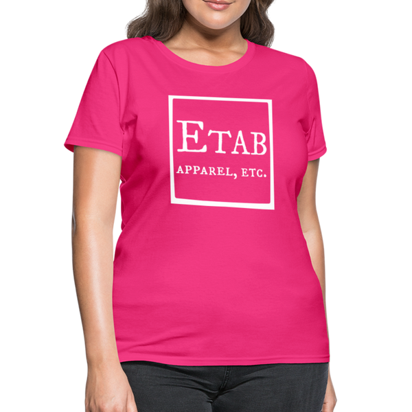 "Etab Logo" Women's T-Shirt - fuchsia