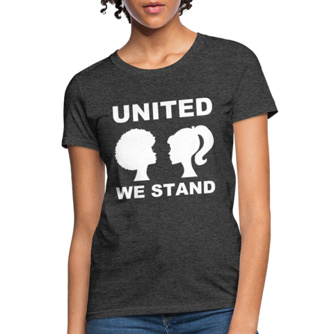 "United We Stand" Women's T-Shirt - heather black