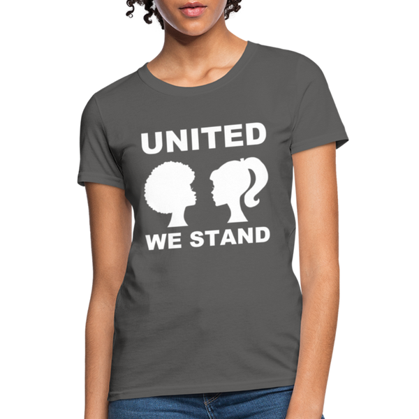"United We Stand" Women's T-Shirt - charcoal