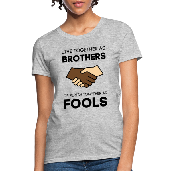 "Brothers" Women's T-Shirt - heather gray