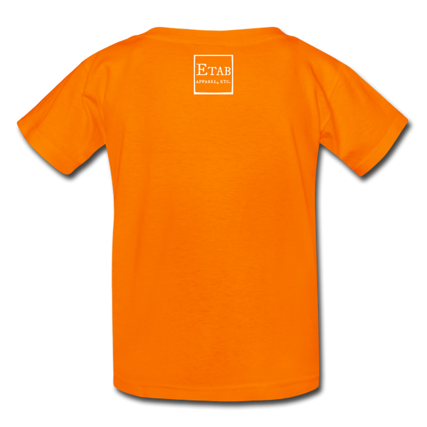 "Be The Change" Kids' T-Shirt - orange