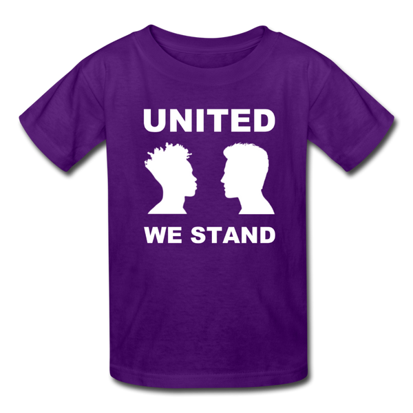 "United We Stand Boys" Kids' T-Shirt - purple