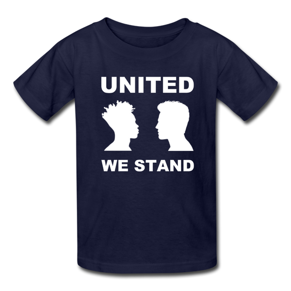 "United We Stand Boys" Kids' T-Shirt - navy