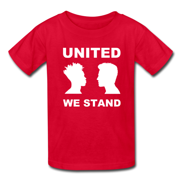 "United We Stand Boys" Kids' T-Shirt - red