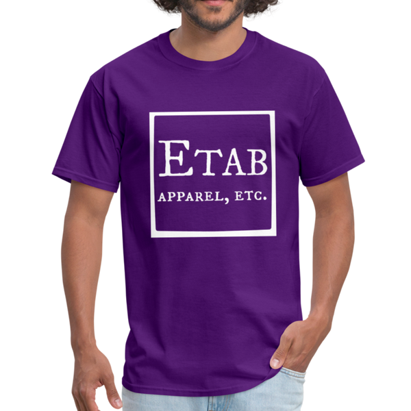 "Etab Logo" Unisex Classic T-Shirt - purple