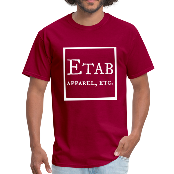 "Etab Logo" Unisex Classic T-Shirt - dark red