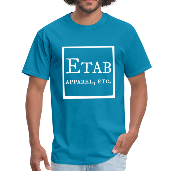 "Etab Logo" Unisex Classic T-Shirt - turquoise