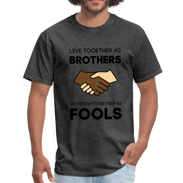 "Brothers" Unisex Classic T-Shirt - heather black