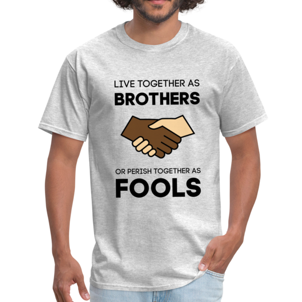 "Brothers" Unisex Classic T-Shirt - heather gray