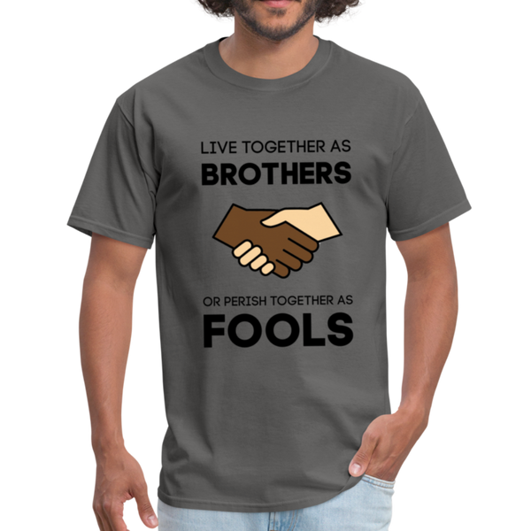 "Brothers" Unisex Classic T-Shirt - charcoal