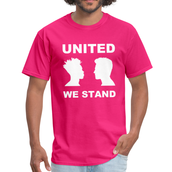 "United We Stand" Unisex Classic T-Shirt - fuchsia
