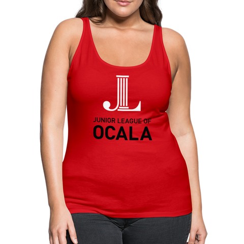 JL Ocala Women’s Premium Tank Top - red