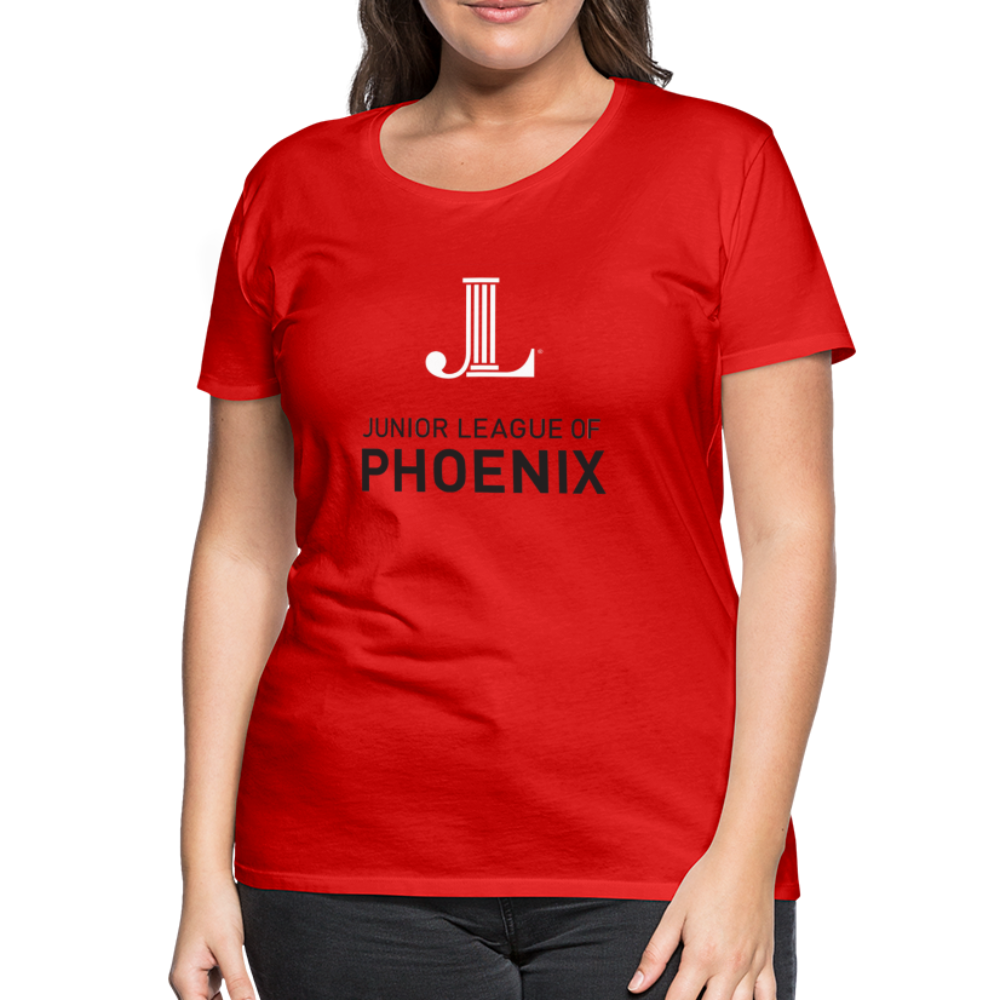 JLP "Logo" Women’s Premium T-Shirt - red