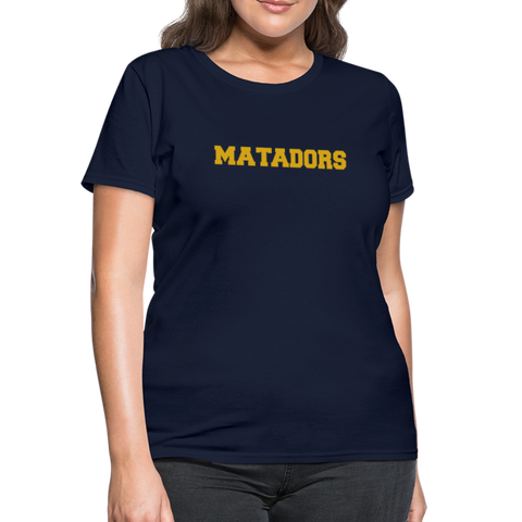 SMHS "Matadors" Women's T-Shirt - navy