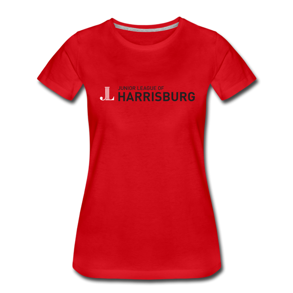 JL Harrisburg "Better Communities" Women’s Premium T-Shirt - red