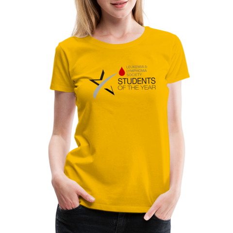 LLS "Students of the Year" Women’s Premium T-Shirt - sun yellow