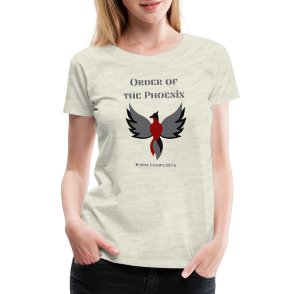 "Order of the Phoenix" Women’s Premium T-Shirt - heather oatmeal