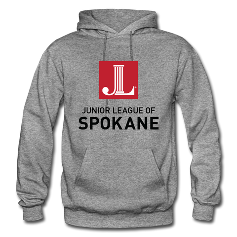 JL Spokane "Logo" Unisex Hoodie - graphite heather