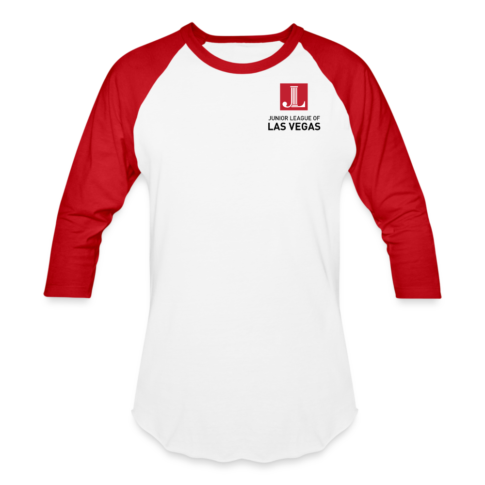 JL Las Vegas Baseball T-Shirt - white/red