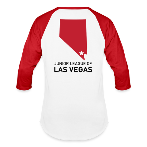 JL Las Vegas Baseball T-Shirt - white/red