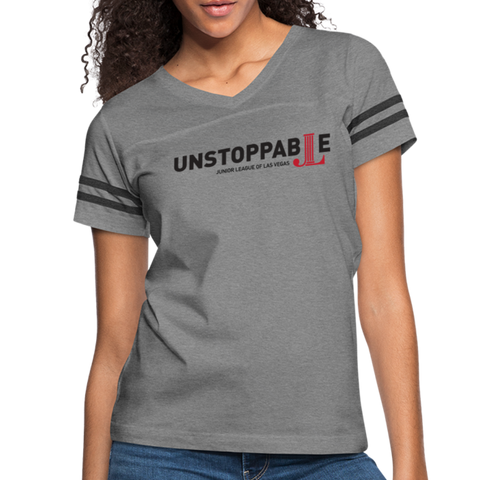 JL Las Vegas Women’s Vintage Sport T-Shirt - heather gray/charcoal
