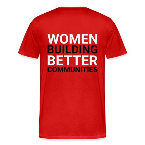 JL Las Vegas "Better Communities" Unisex Premium T-Shirt - red