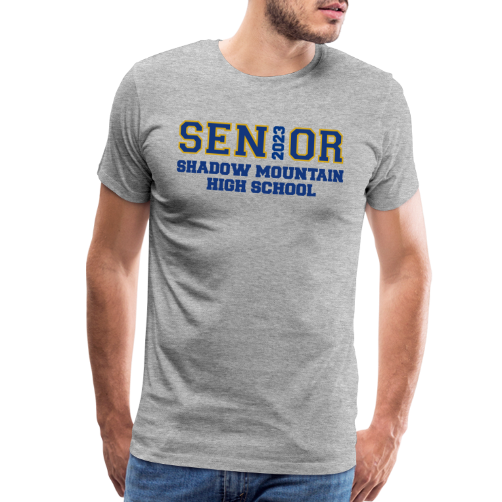 SMHS "Senior 2023" Unisex Premium T-Shirt - heather gray