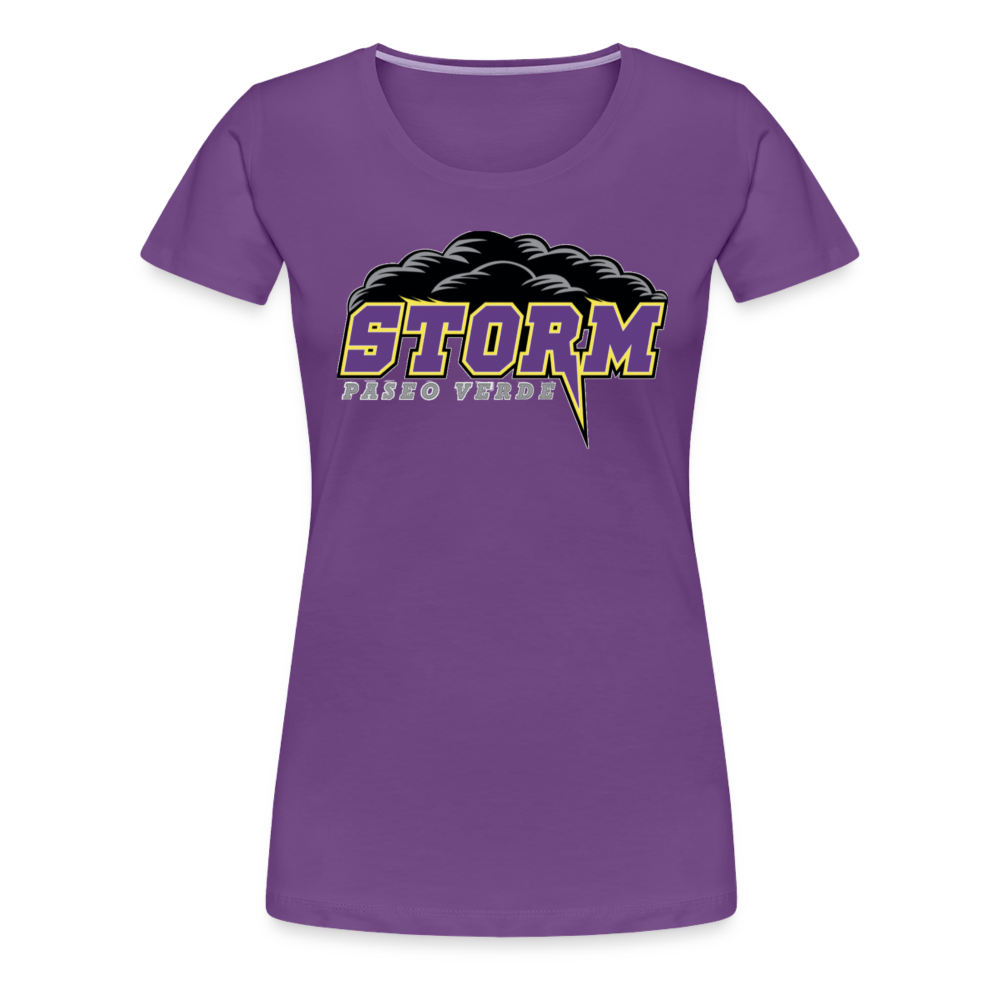 TEST PVE Women’s Premium T-Shirt - purple