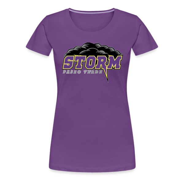 TEST PVE Women’s Premium T-Shirt - purple